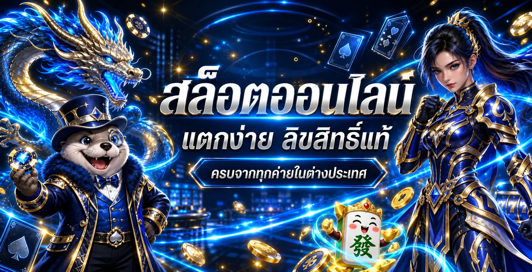 เกมสล็อตออนไลน์ LUNA FUN พร้อมตัวละครแฟนตาซี